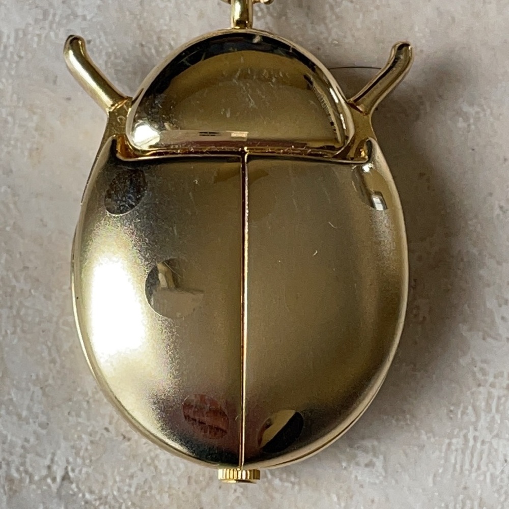 Ronica necklace watch battery silver color